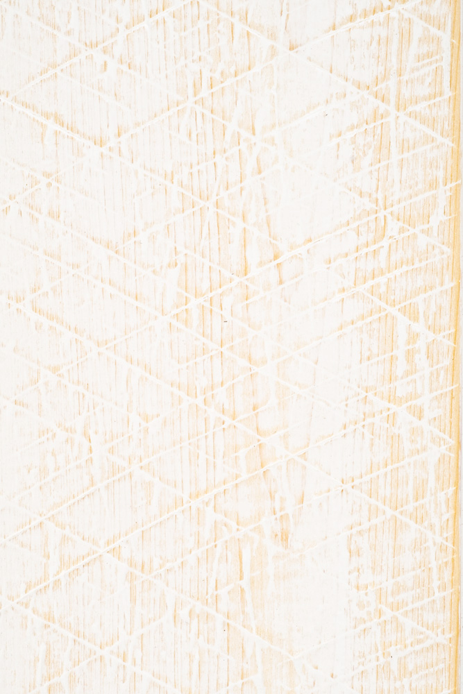 Podlahová palubka "Old Saw", white, 28x145