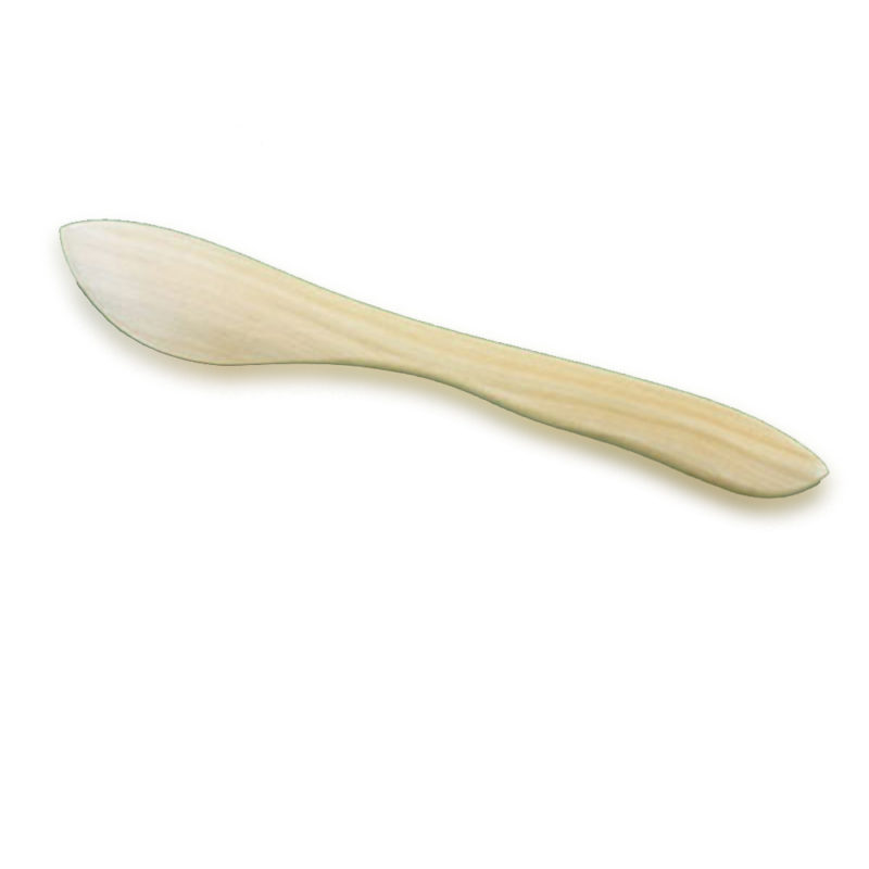 Dřevěný nůž-máslo velký, jalovec, 210x30x6