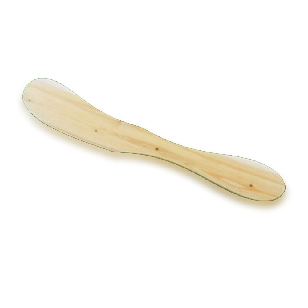 Dřevěný nůž-máslo malý, jalovec, 173x25x4
